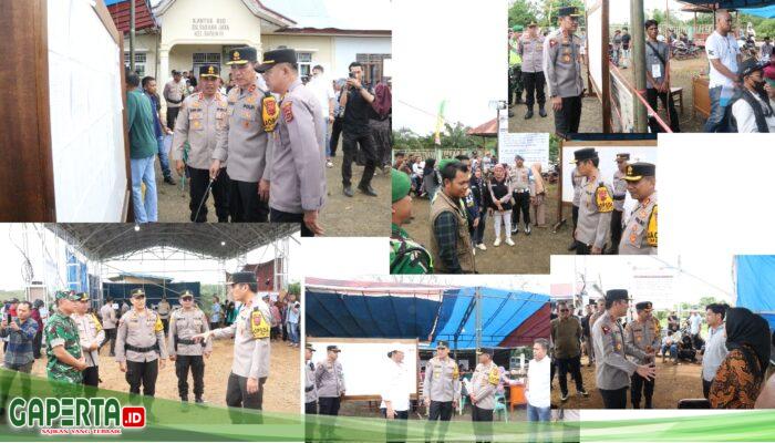Pelaksanaan Pemungutan Suara Ulang di Kabupaten Bungo, Kapolda Jambi Irjen Pol. Krisno H. Siregar Langsung Lakukan Pengecekan