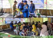 Anggota Polairud Polda Jambi Sosialisasikan Tentang Destructive Fishing dan Peduli Lingkungan Kepada Warga Pesisir Kuala Jambi Tanjab Timur