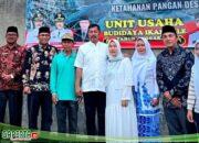 Bupati Monadi Kunjungi BumDes Pemanfaatan Budidaya Ikan Lele