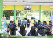 Kepala Kantor Pertanahan Kota Dumai lakukan Monitoring dan Evaluasi Petugas Loket dan Satpam