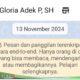 Gloria,SH Seorang Memiliki Titel Luarbiasa, Namun Kerjanya Penipu Kelas Teri