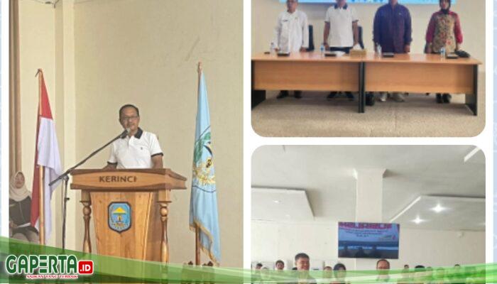 Wakil Bupati Kerinci Pimpin Kegiatan Sosialisasi Tentang Dampak Penyalah Gunaan Narkoba