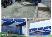 TNI AL Amankan Rokok Ilegal pada KLM. Harapan Indah 99 di Perairan Kuala Selat Akar