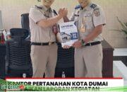 Kantah Kota Dumai Sampaikan Laporan Kegiatan Pengawasan dan Pengendalian Hak Atas Tanah Tahun 2025