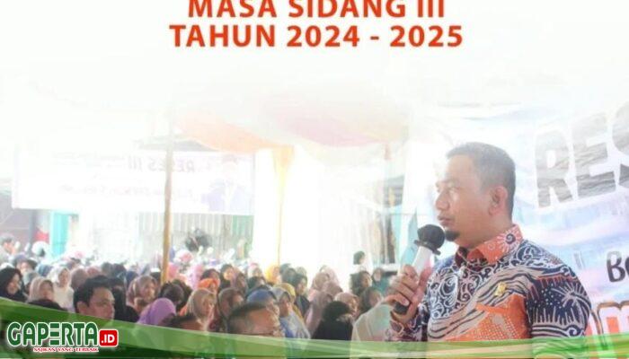 Zulham Efendi DPRD Kota Medan Tanggapi Aspirasi Masyarakat Saat Gelar Reses Di Belawan