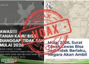 Kementerian ATR/BPN Bantah Isu 2026 Tanah Tak Bersertipikat Diambil Negara, Dirjen PHPT: Tak Benar!!