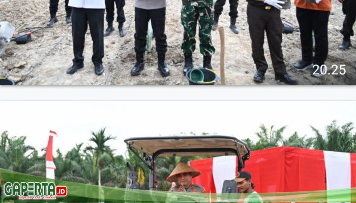 Polda Jambi Gelar Penanaman Jagung Kuartal-3 Dilahan Perhutanan Sosial (Ketahanan Pangan)