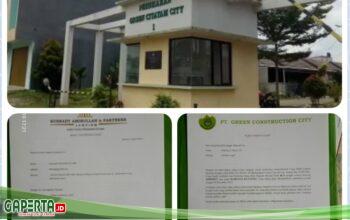 “PT Green Construction City Didorong Penuhi Komitmen Pengembalian Dana kepada Konsumen”