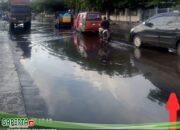 Banjir Rob Genangi Jalan Kota Belawan, Rumah Pompa Dinilai Tak Efektif