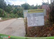 Pembangunan Rabat Beton di Jalan Perintis Kapuas Mulai Dikerjakan.