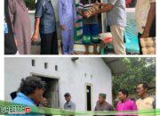 LPMK dan Perangkat Kelurahan Tanjung Palas Salur Bantuan di Jumat Berkah