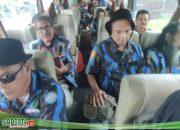 HUT ke-56 IPK, 34 Peserta DPD II IPK Dumai Berangkat ke Perawang