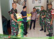 Sinergitas Koramil 06 Marbau Salurkan Beras SPHP di Desa Aek Hitetoras