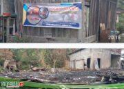 Peduli Sesama, Aliansi Wartawan Kerinci Mudik Salurkan Bantuan Untuk Korban Kebakaran