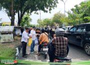 Jumat Berkah, PWI Riau bagikan 600 Nasi Bungkus untuk Pengendara