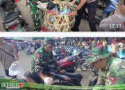 Kodim 0415/Jambi Ikut Sukseskan Bakti Teritorial Prima HUT ke-80 TNI di Pasar Angso Duo.