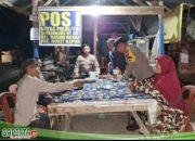 Kunjungi Pos Satkamling, Kapolsek Bukit Kapur Tanam Pohon