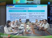 Kantor Pertanahan Kota Dumai Mengikuti Sosialisasi Mekanisme Opname Fisik dan Penyajian PDDM Secara Daring
