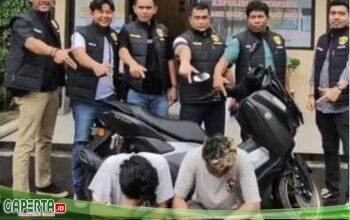 Polsek Jelutung Berhasil Bekuk Dua Pelaku Curanmor Di Ciparay Jabar