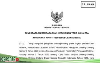 Kepala Desa Ujung Gading Julu Bersama Masyarakatucapkan Terima Kasih Atas Putusan MK.