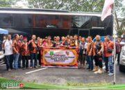 Ketua MPC PP Dumai Melepas Keberangkatan Rombongan Mubes XI Jakarta