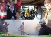 Antisipasi DBD, Tim Salam Perubahan Jilid II Desa Sukamulya Respon Cepat Lakukan Giat Poging