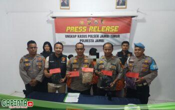 Kecanduan Mencopet Akhirnya Tiga Emak-Emak so Kota Jambi do Amankan Polsek Jambi Timur