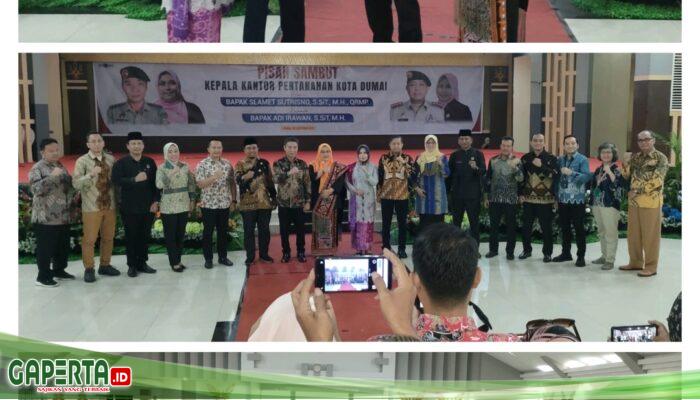 Pisah Sambut Kepala Kantor Pertanahan Kota Dumai