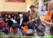 Sat Reskrim Polres Pelabuhan Belawan Gelar Kegiatan Jum’at Berkah Bersama Anak Yatim