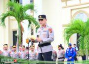 Polda Jambi menggelar Apel Gelar Pasukan Dalam Rangka Tanggap Darurat Bencana Hidrometeorologi.