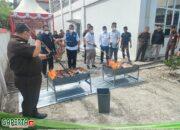 Pemusnahan BB Inkracht Triwulan Terakhir 2025 Kejari Dumai, Narkoba Masih Mendominasi