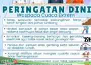 Pemkab Paluta Imbau Warga Tingkatkan kewaspadaan Karena Cuaca Ekstrem