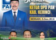 DPD Nasdem Ucapkan Selamat Atas Terpilihnya Monadi Sebagai Pimpinan DPD PAN Kerinci