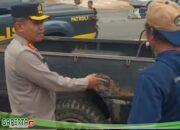 Kapolres Bungo Turun Langsung  Penindakan Kendaraan Pelanggar Ketentuan Pengisian BBM Bersubsidi