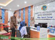 Tinjau Kantor Pertanahan Kota Cirebon, Wamen Ossy Pastikan Layanan Pertanahan Berjalan Optimal