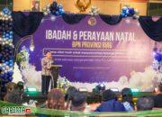 Hadiri Perayaan Natal Kanwil BPN Provinsi Riau, Wamen Ossy: Jaga Semangat untuk Layani Masyarakat