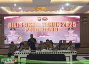 Polda Jambi Sampaikan Pencapaian Kinerja Terbaik Tahun 2025