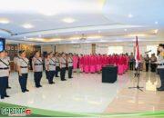 Akselerasi Kinerja Organisasi, Kapolda Sulut Pimpin Sertijab Sejumlah Pejabat Utama