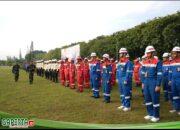 Kilang Pertamina Dumai dan TNI Gelar Apel Siaga Pengamanan Obvitnas Kilang