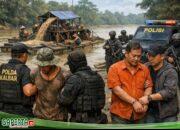 Heboh…, Diduga Terkait PETI, Seorang Pekerja Diamankan Krimsus Polda Kalbar, Kades Semerangkai Ikut Dibawa?