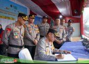 Kapolres Pelabuhan Belawan Cek Pos Pengamanan Ops Lilin Toba 2025