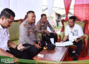 Dir Reskrimsus Polda Jambi Selaku Pamatwil Dalam Operasi Lilin 2025, Tinjau Pos Pam dan Pos Yan Di Wilayah Hukum Polres Tanjab Timur, Pastikan Situasi Aman Dan Kondusif