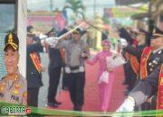 Polres Kerinci Gelar Tradisi Pedang Pora, Dalam Acara Pisah Sambut Kapolres Kerinci.