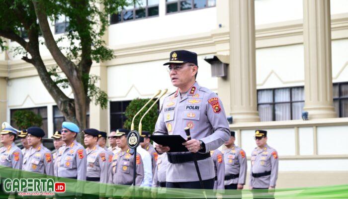 Kapolda Jambi Pimpin Upacara Bendera Kesadaran Nasional, Tekankan Profesionalisme dan Integritas Personel