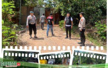 Tindak Lanjuti Pemberitaan Media Online, Polsek Jambi Timur Langsung Cek TKP diduga Gudang BBM Ilegal