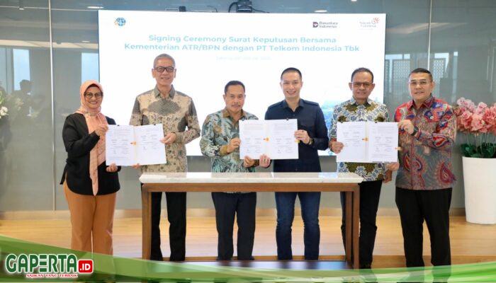 Kementerian ATR/BPN Bentuk Satgas untuk Pengamanan Aset PT Telkom Indonesia