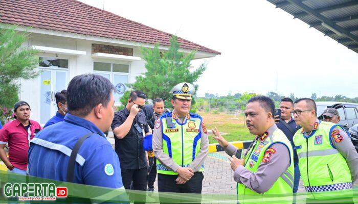 Pastikan Kesiapan Arus Mudik Lebaran 2026, Kakorlantas Polri Bersama Kapolda Jambi Tinjau Tol Bayung Lencir–Tempino*