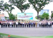 Irwasda Polda Jambi Pimpin Apel Gelar Pasukan Operasi Keselamatan 2026