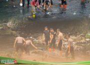 Brimob Sumut Turun ke Sungai, Aksi Nyata Menjaga Kehidupan dan Masa Depan Kota Medan