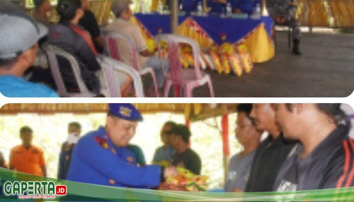 Dirpolairud Polda Jambi Sambangi Warga Pesisir Kampung Laut Lewat Program Sambang Nusa Presisi